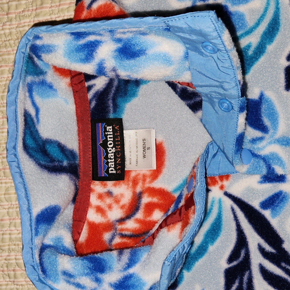 patagonia Manoa floral synchilla - Picture 6 of 10